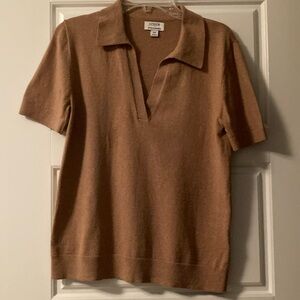 J crew cashmere blend polo